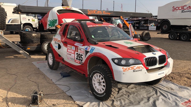 Dakar Lebanon Team getting ready in Lima-Peru